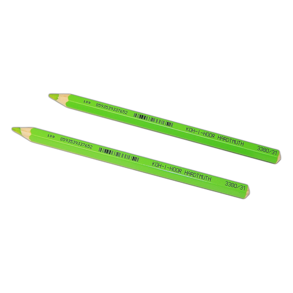 Koh-i-Noor Jumbo 3380 Coloured Pencil OK 10 31 Spring Green