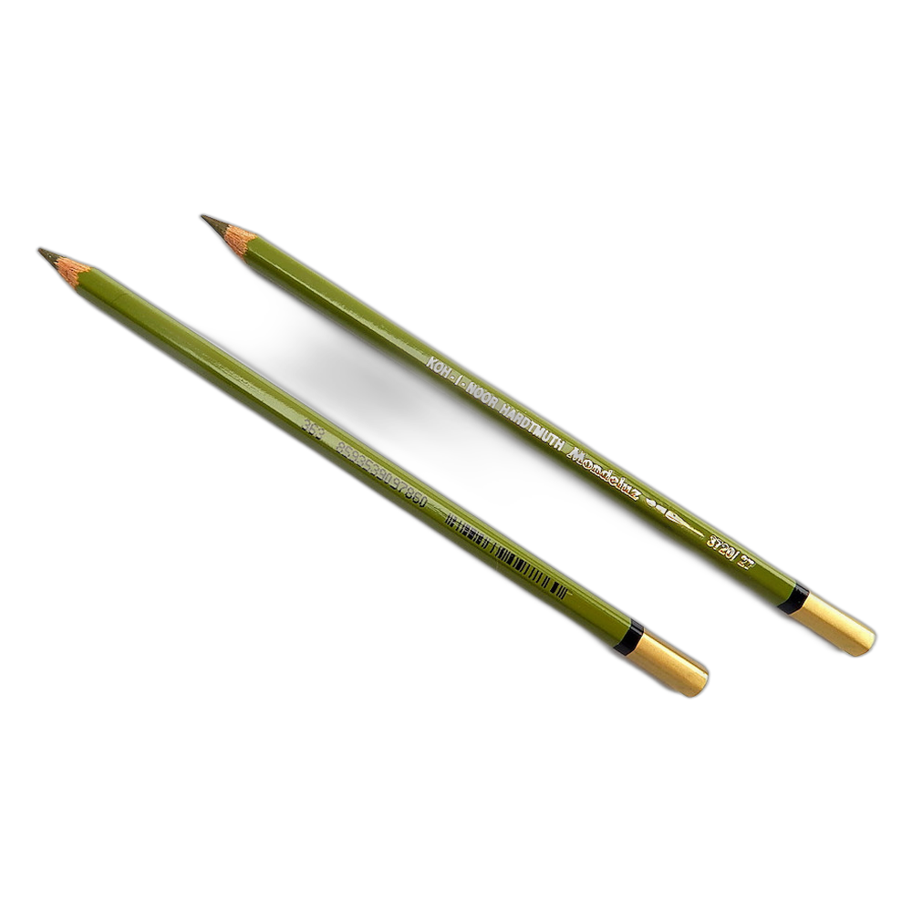Koh-i-Noor Mondeluz 3720 Aquarell Pencil 27 Olive Green