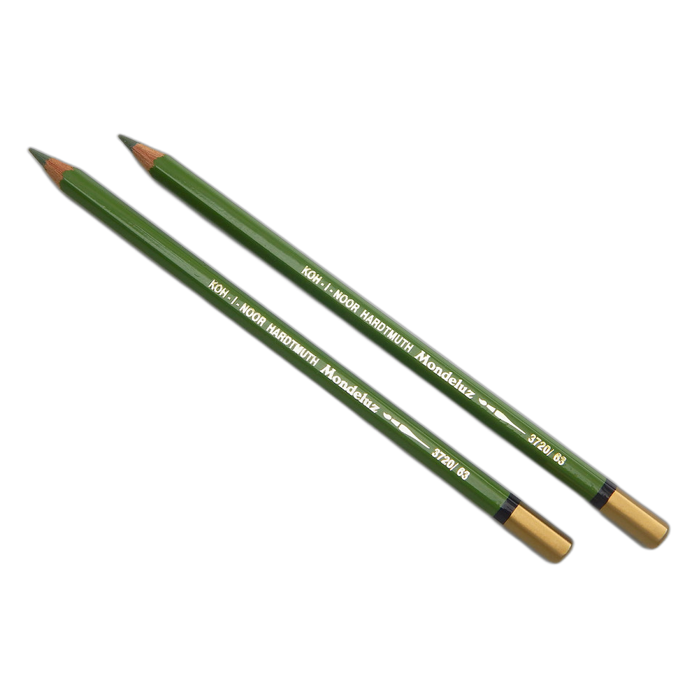 Koh-i-Noor Mondeluz 3720 Aquarell Pencil 63 Olive Green