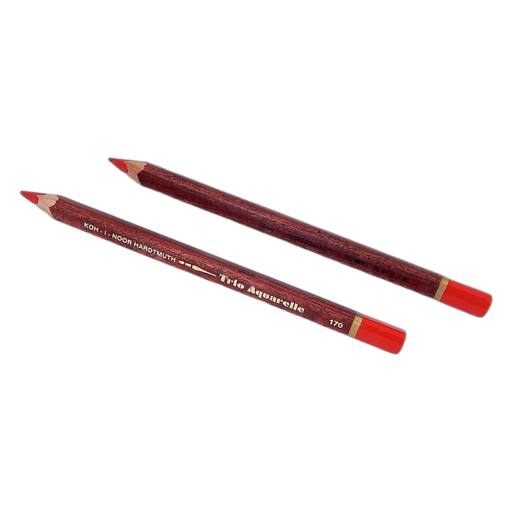 Koh-i-Noor Triocolor 3760 Aquarell Triangular Pencil 170 Pyrrole Red