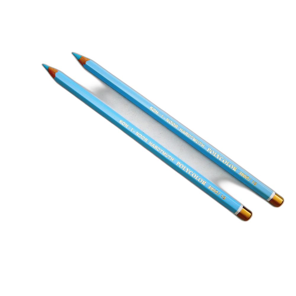 Koh-i-Noor Polycolor 3800 Artist Coloured Pencil 15 Ice Blue