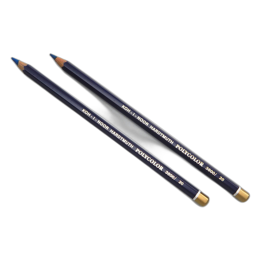 Koh-i-Noor Polycolor 3800 Artist Coloured Pencil 20 Prussian Blue