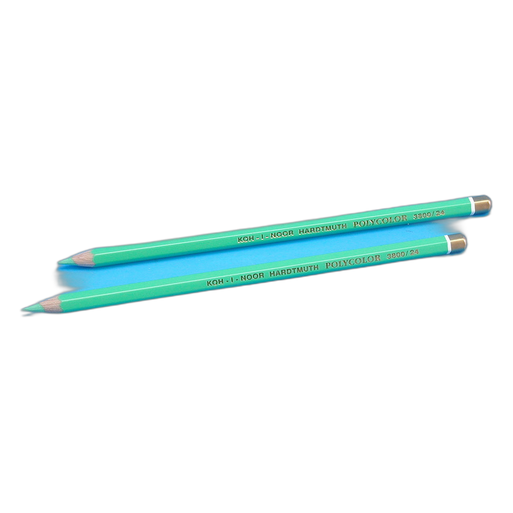 Koh-i-Noor Polycolor 3800 Artist Coloured Pencil 24 Pea Green