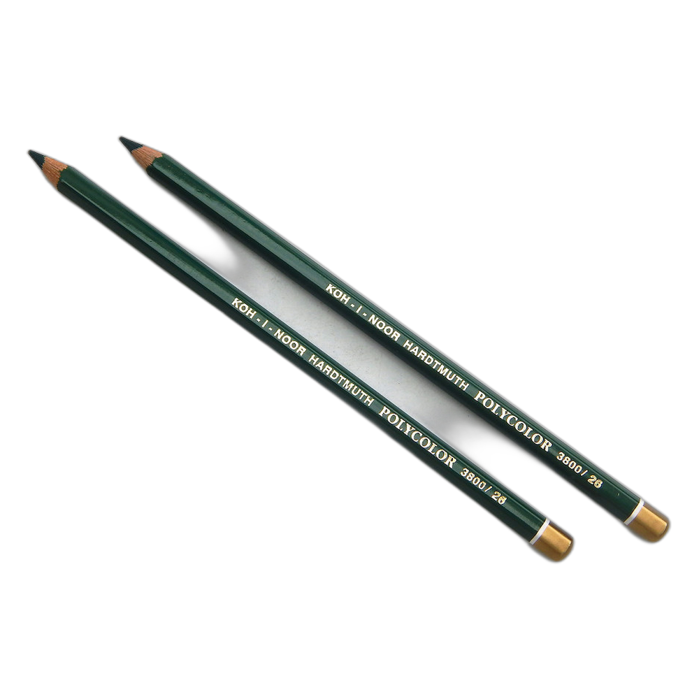 Koh-i-Noor Polycolor 3800 Artist Coloured Pencil 26 Dark Green