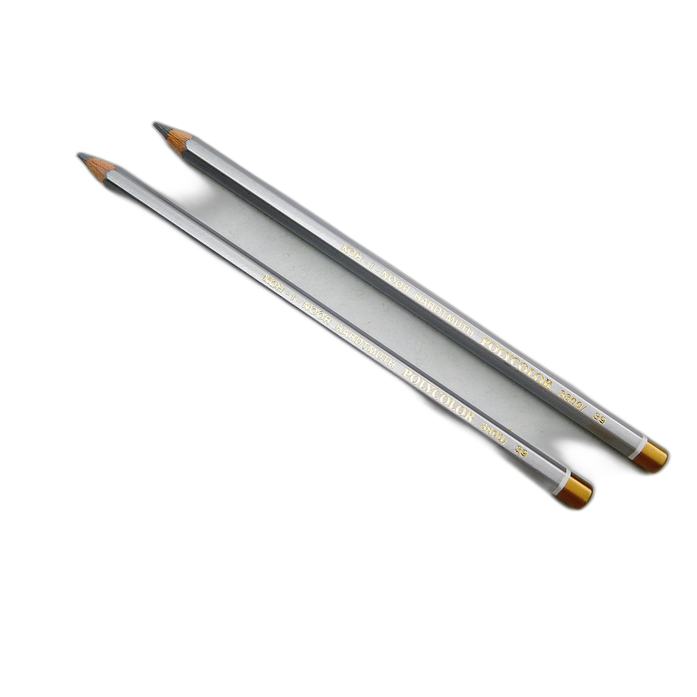 Koh-i-Noor Polycolor 3800 Artist Coloured Pencil 39 Silver