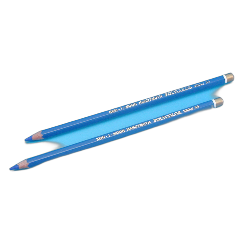 Koh-i-Noor Polycolor 3800 Artist Coloured Pencil 54 Cobalt Blue Dark