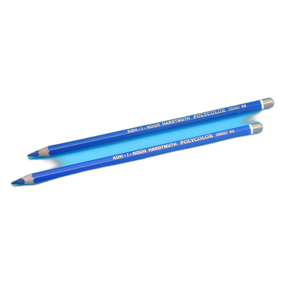 Koh-i-Noor Polycolor 3800 Artist Coloured Pencil 55 Permanent Blue