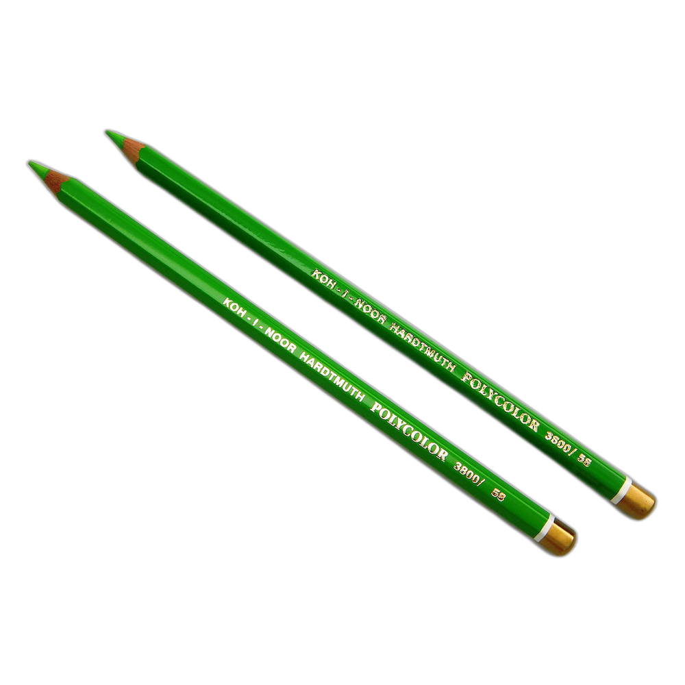 Koh-i-Noor Polycolor 3800 Artist Coloured Pencil 58 Light Green