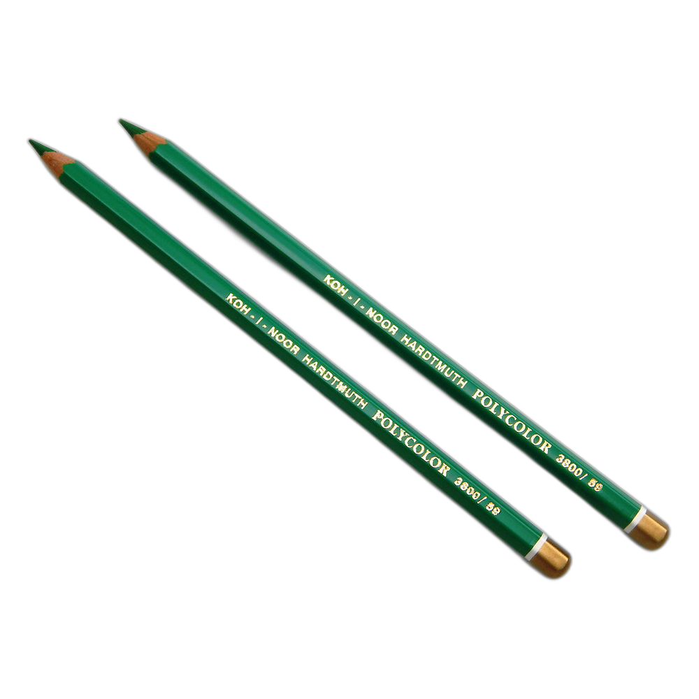 Koh-i-Noor Polycolor 3800 Artist Coloured Pencil 59 Dark Green