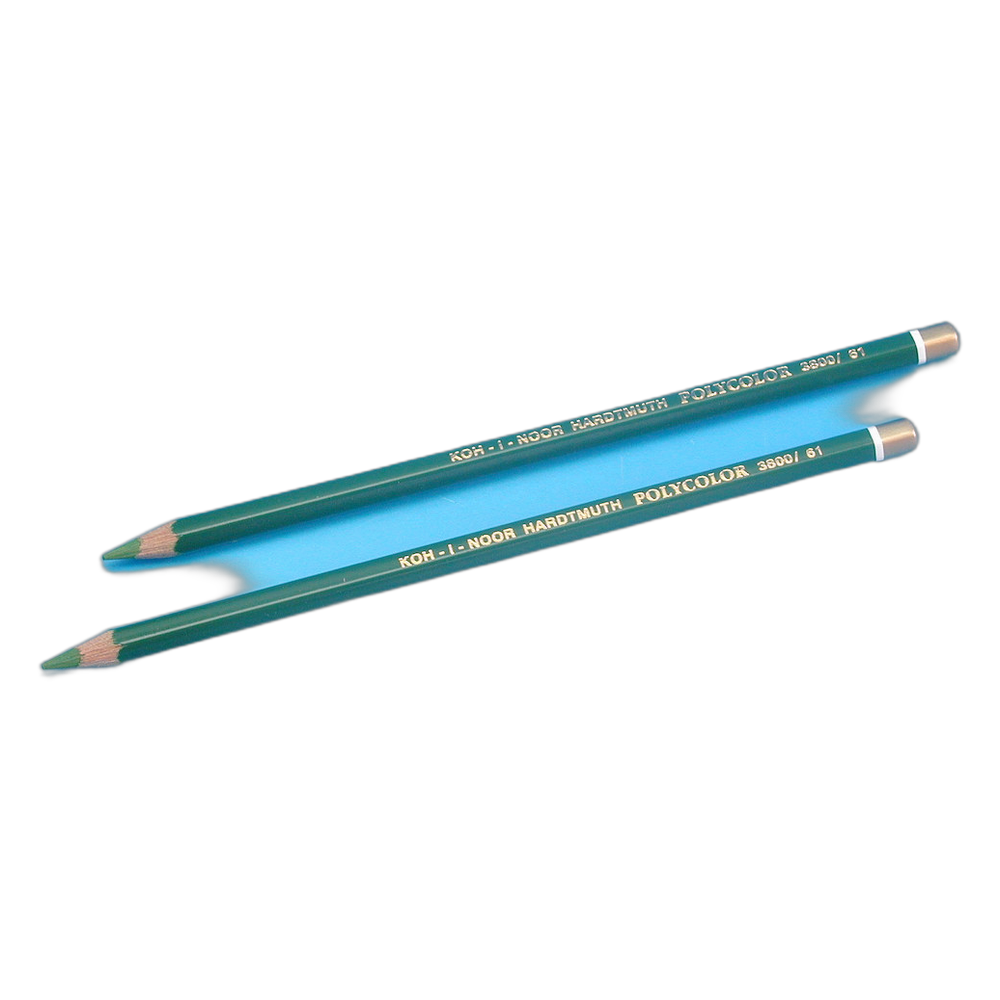 Koh-i-Noor Polycolor 3800 Artist Coloured Pencil 61 Sap Green