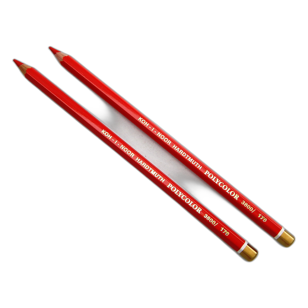 Koh-i-Noor Polycolor 3800 Artist Coloured Pencil 170 Pyrrole Red