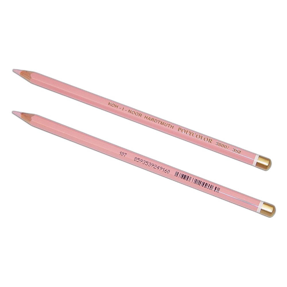 Koh-i-Noor Polycolor 3800 Artist Coloured Pencil 352 Reddish Pink