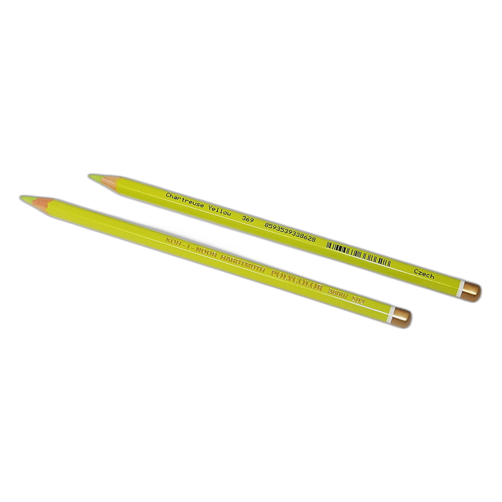 Koh-i-Noor Polycolor 3800 Artist Coloured Pencil 503 Greenish Yellow