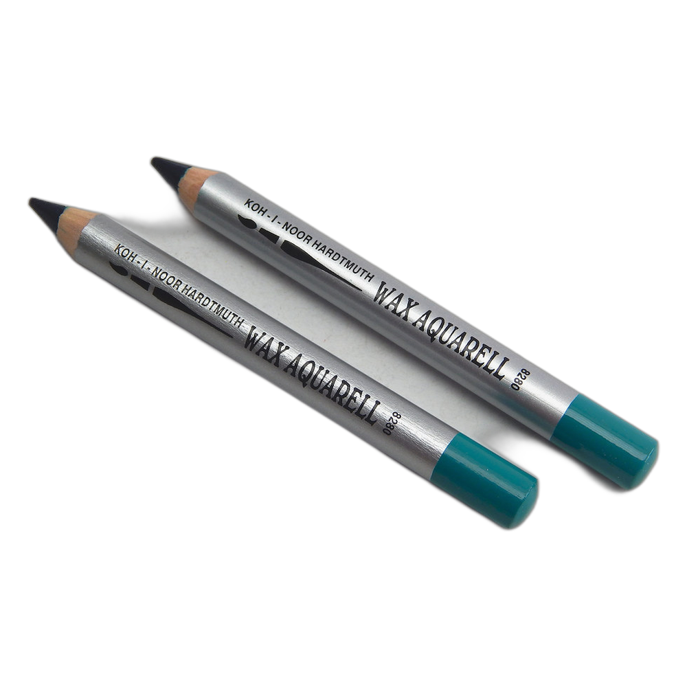 Koh-i-Noor Wax Aquarell 8280 Pencil 21 Blue Green