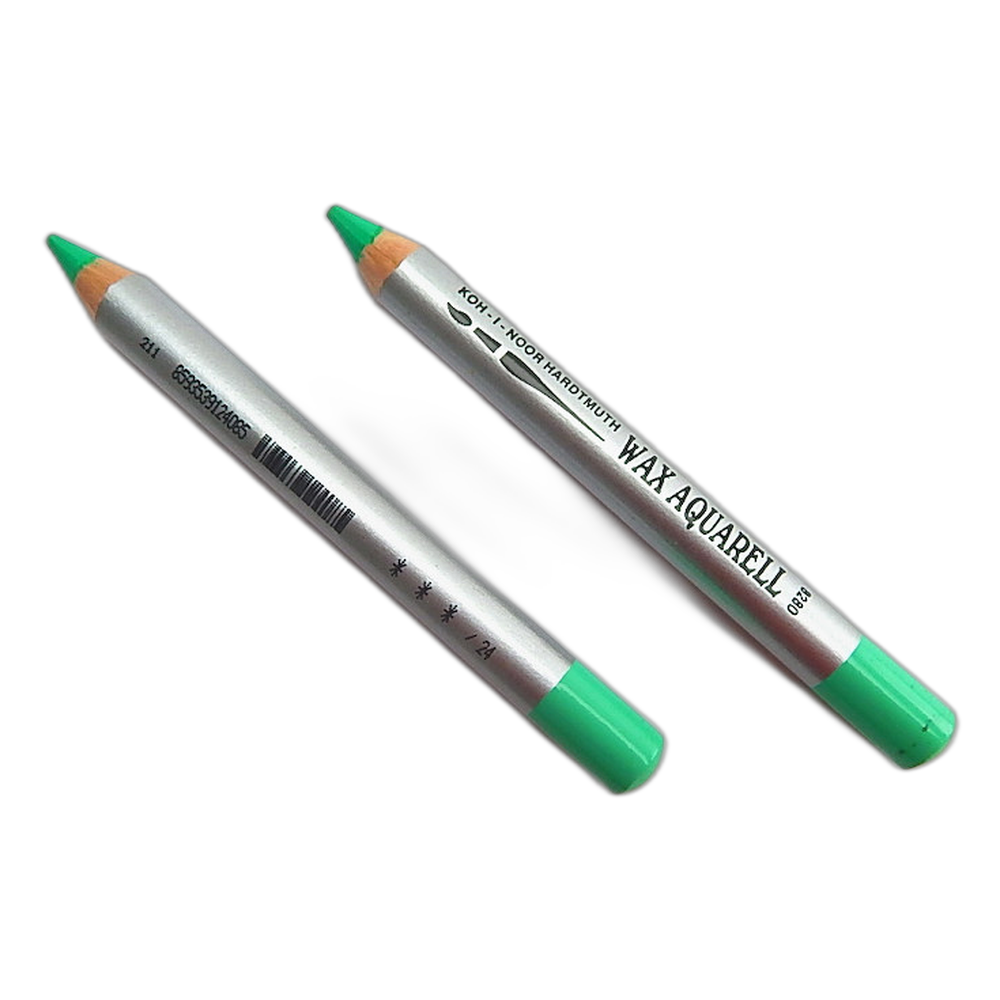Koh-i-Noor Wax Aquarell 8280 Pencil 24 Pea Green