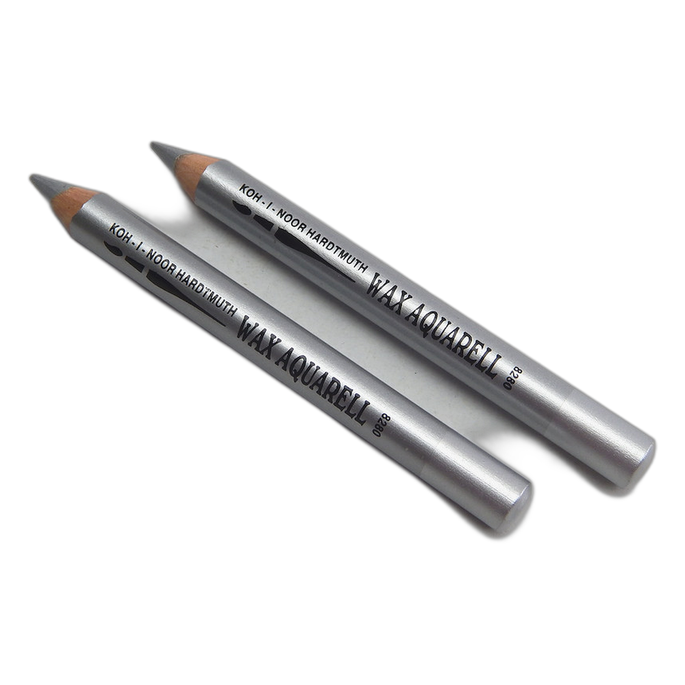 Koh-i-Noor Wax Aquarell 8280 Pencil 39 Silver