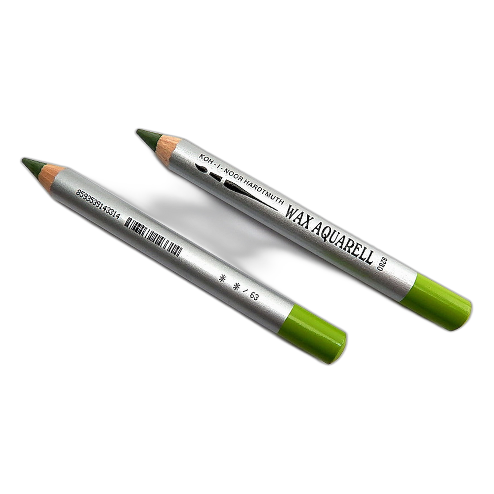 Koh-i-Noor Wax Aquarell 8280 Pencil 63 Olive Green Light