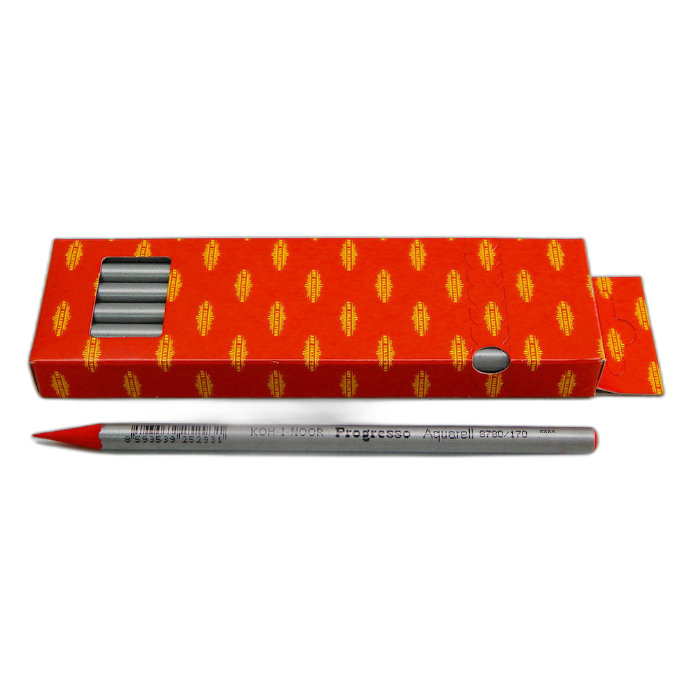 Koh-i-Noor Progresso 8780 Woodless Aquarell Pencil 170 Pyrrole Red