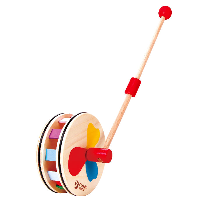 Dreveny valec na tyci | Czech Toys | czechmovie