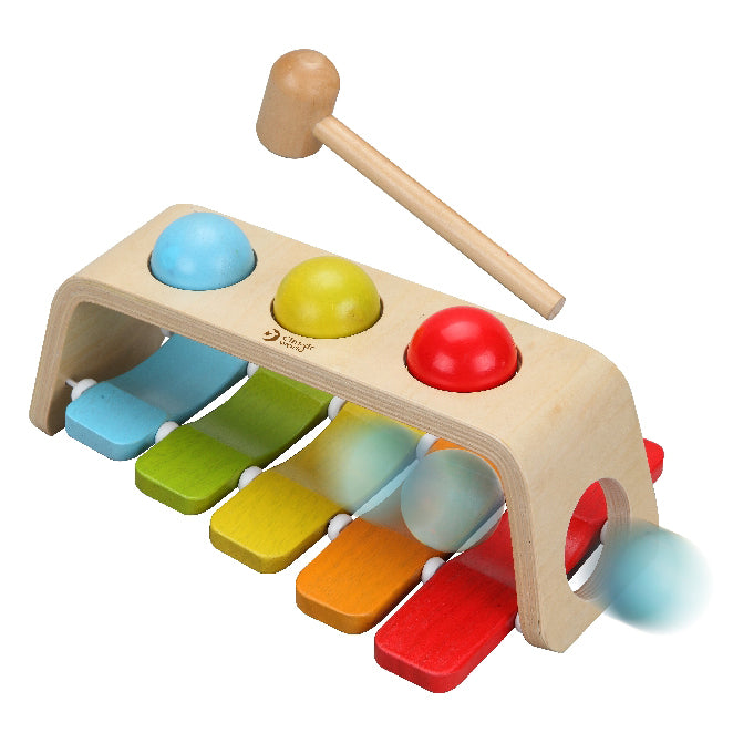 Xylofon se zatloukackou 2v1 | Czech Toys | czechmovie
