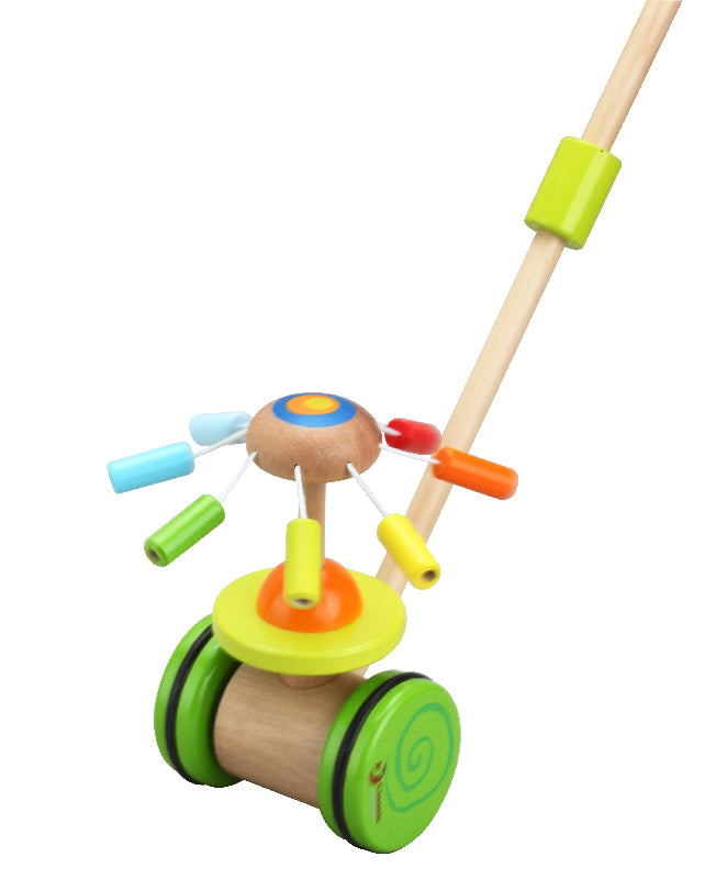 Kolotoc dreveny na tyci | Czech Toys | czechmovie