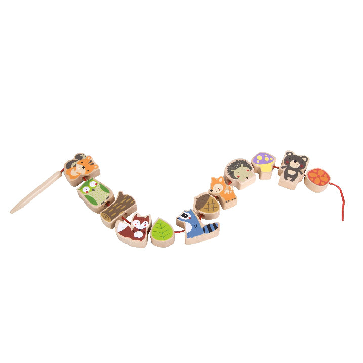 Drevene korale navlekaci les | Czech Toys | czechmovie