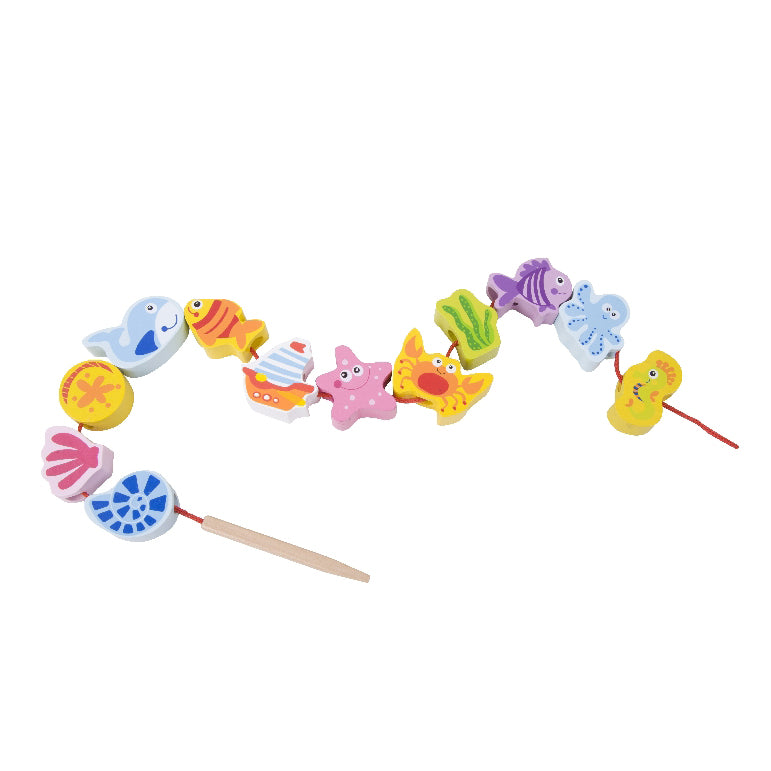 Drevene korale navlekaci morsky svet | Czech Toys | czechmovie