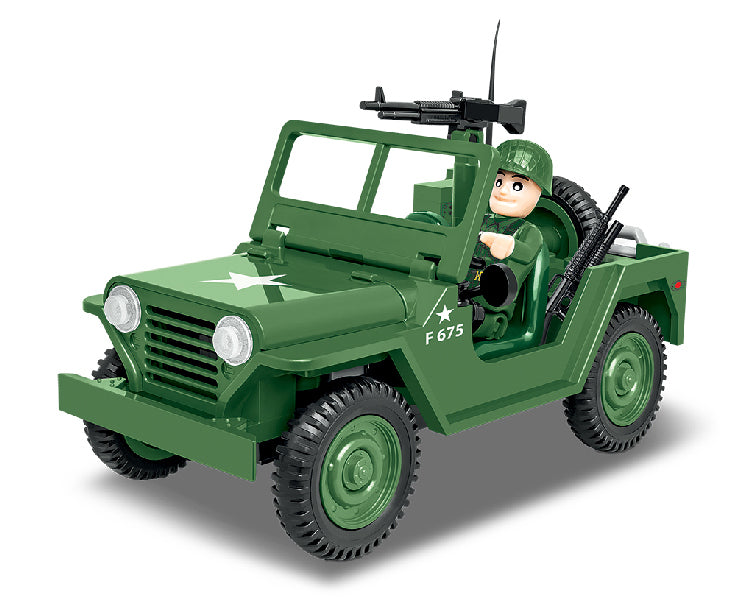 Stavebnice Vietnam War M151 A1 MUTT, 91 k, 1 f | Czech Toys | czechmovie