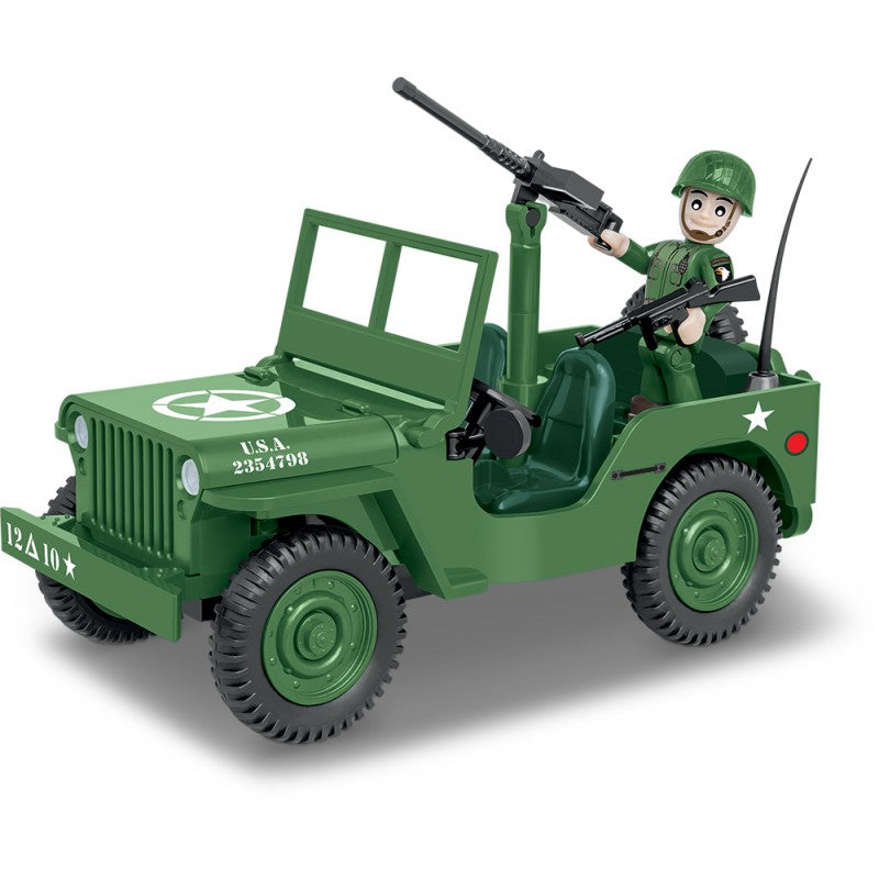 Stavebnice II WW Willys MB 1/4 t 4x4, 91 k, 1 f | Czech Toys | czechmovie