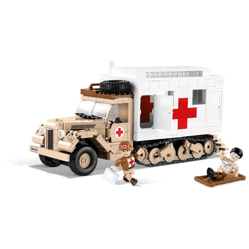 stavebnice II WW Ford V3000S Maultier Ambulance 525 k 2 f | Czech Toys | czechmovie