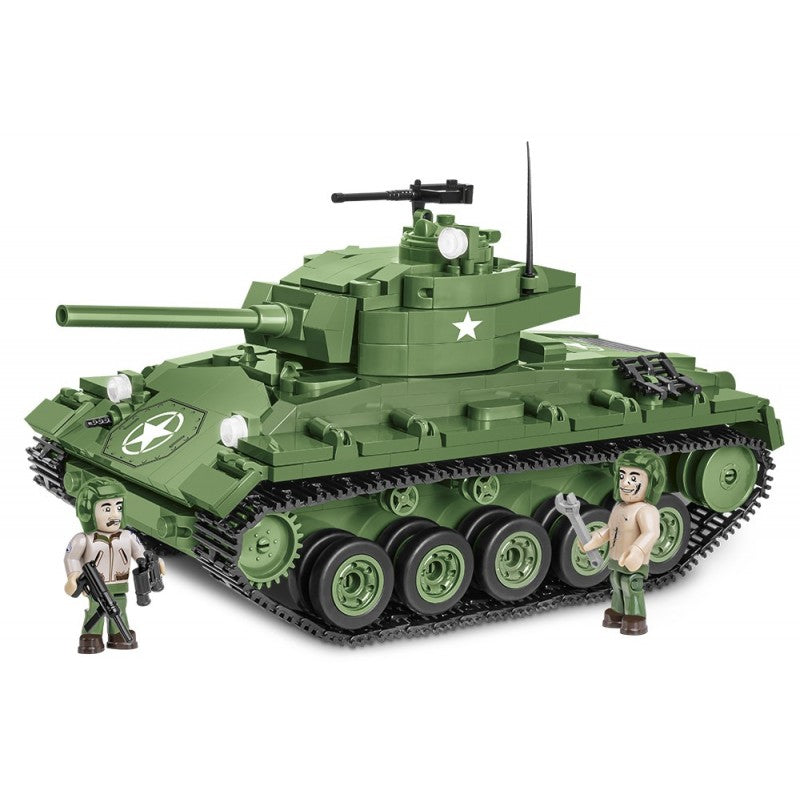 Stavebnice II WW M24 Chaffee 590 k 2 f | Czech Toys | czechmovie