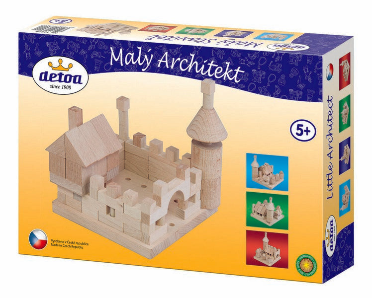 Stavebnice drevena Maly Architekt | Czech Toys | czechmovie