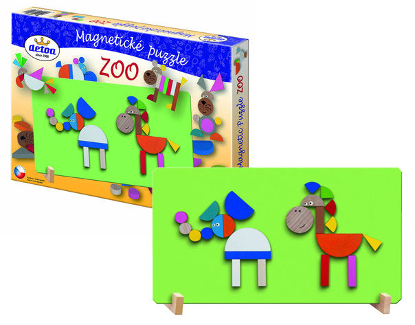 Puzzle magneticke - ZOO | Czech Toys | czechmovie