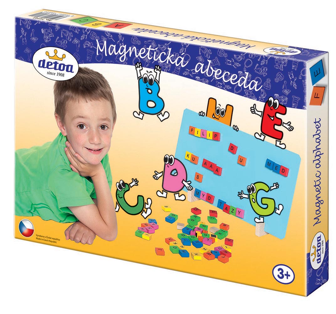 Hra magneticka Abeceda | Czech Toys | czechmovie