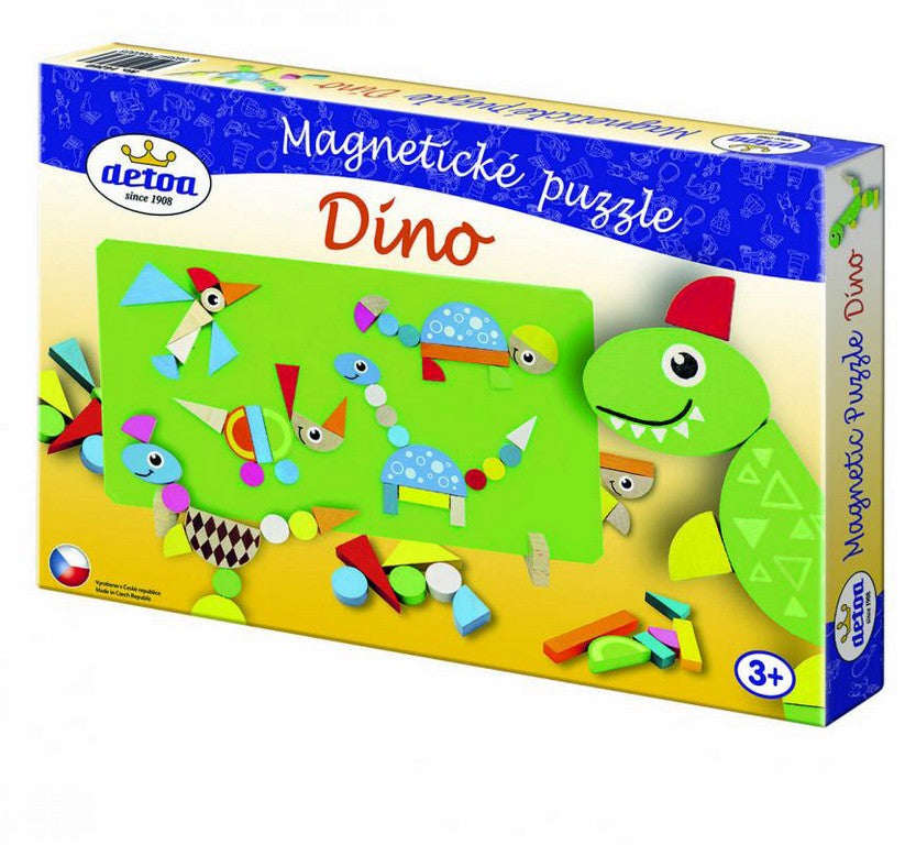 Puzzle magneticke - Dino | Czech Toys | czechmovie