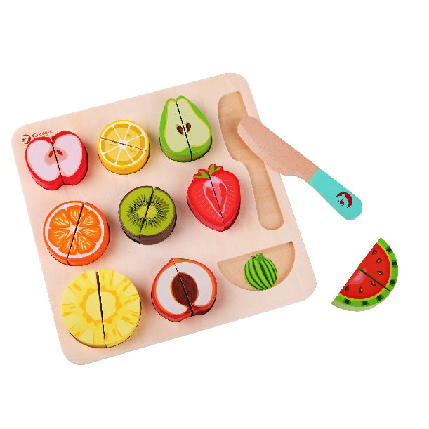 Drevena krajeci sada ovoce 20 dilu | Czech Toys | czechmovie