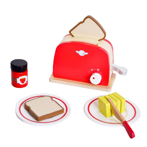 Dreveny retro toustovac s prislusenstvim | Czech Toys | czechmovie