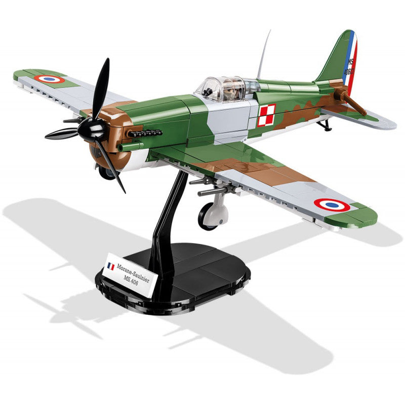 Stavebnice II WW Morane-Saulnier MS.406 1:32 317 k 1 f | Czech Toys | czechmovie