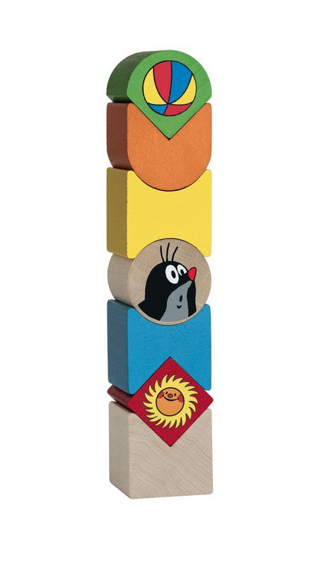 Drevena pyramida Krtek | Czech Toys | czechmovie