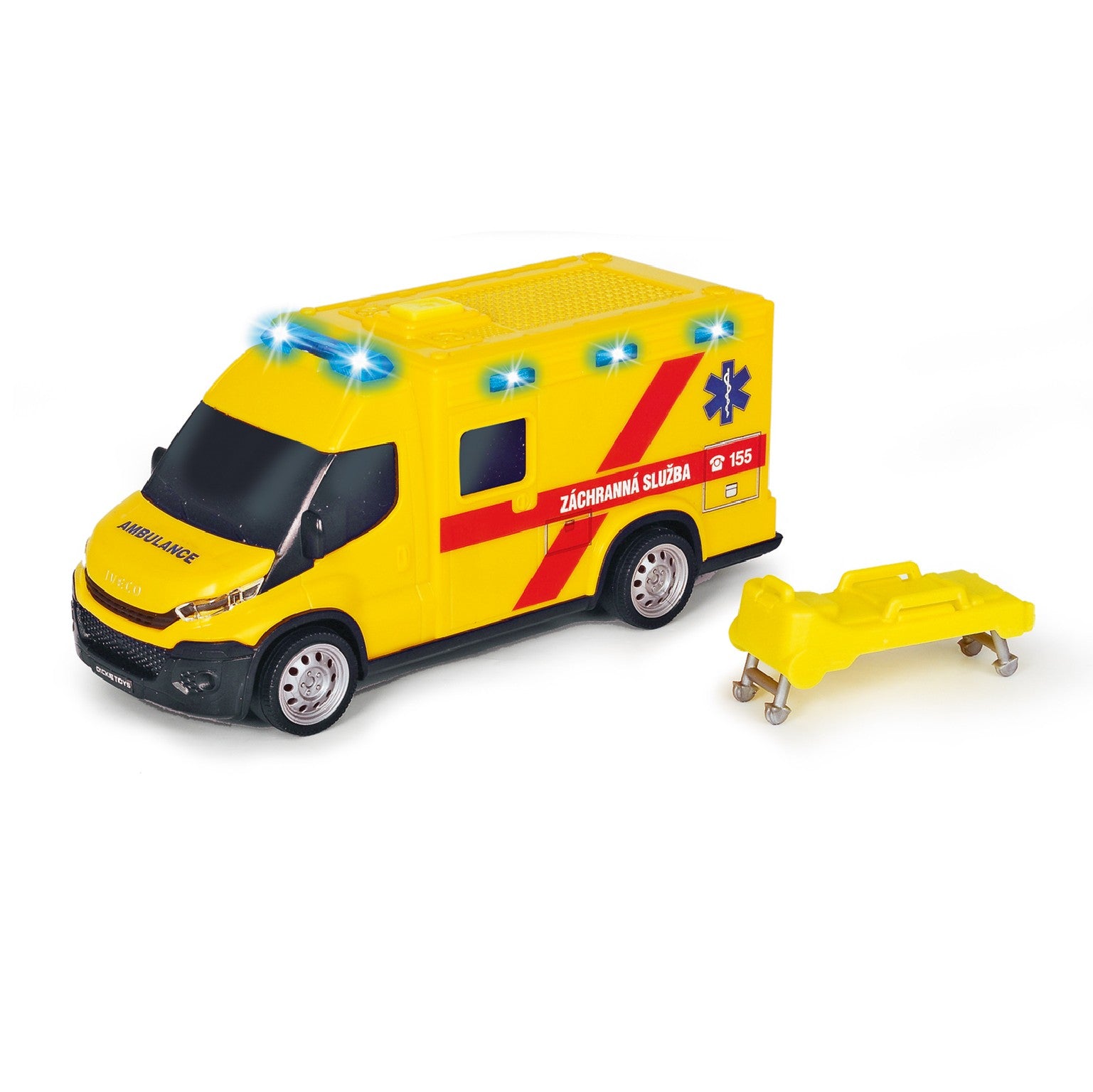 Ambulance Iveco ceska verze 18 cm | Czech Toys | czechmovie