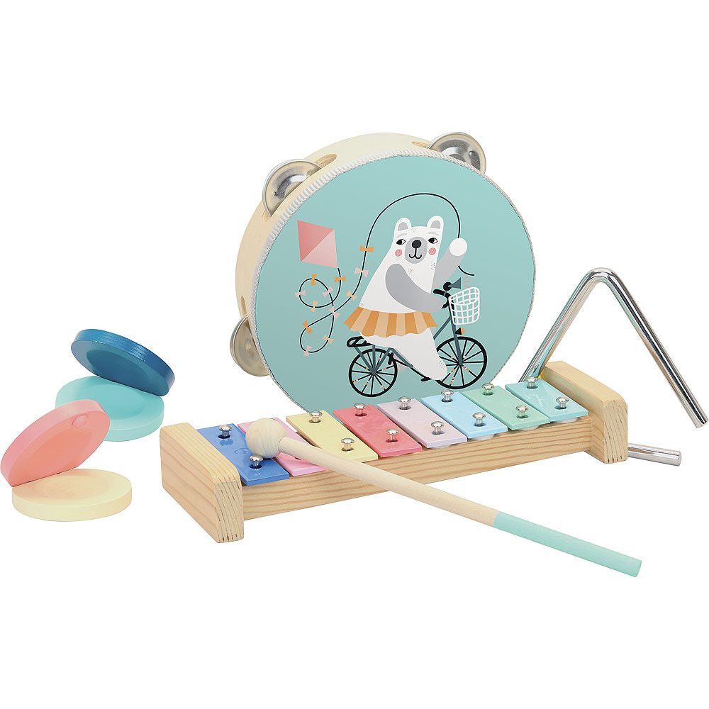 Vilac Dreveny muzikalni set medvidek Michelle Carlslund | Czech Toys | czechmovie