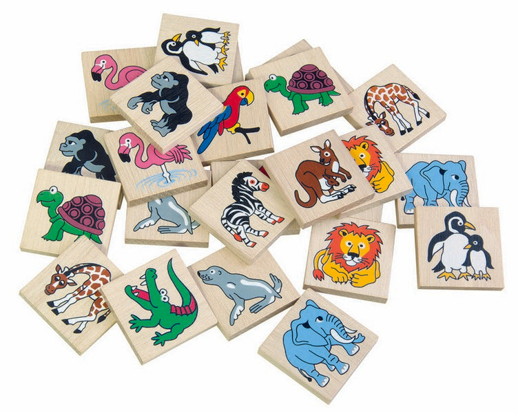 Drevene pexeso ZOO | Czech Toys | czechmovie