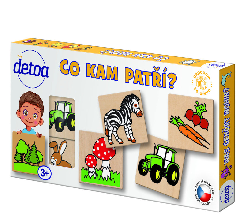 Hra Co kam patri | Czech Toys | czechmovie