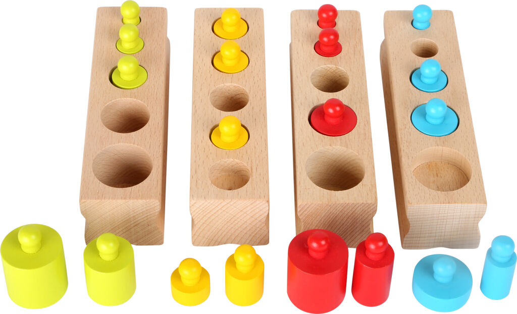 Small Foot Drevena vkladaci zavazicka barevna | Czech Toys | czechmovie