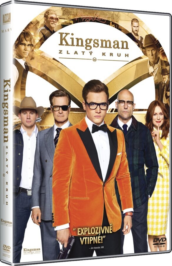 Kingsman: Zlaty kruh DVD / Kingsman: The Golden Circle