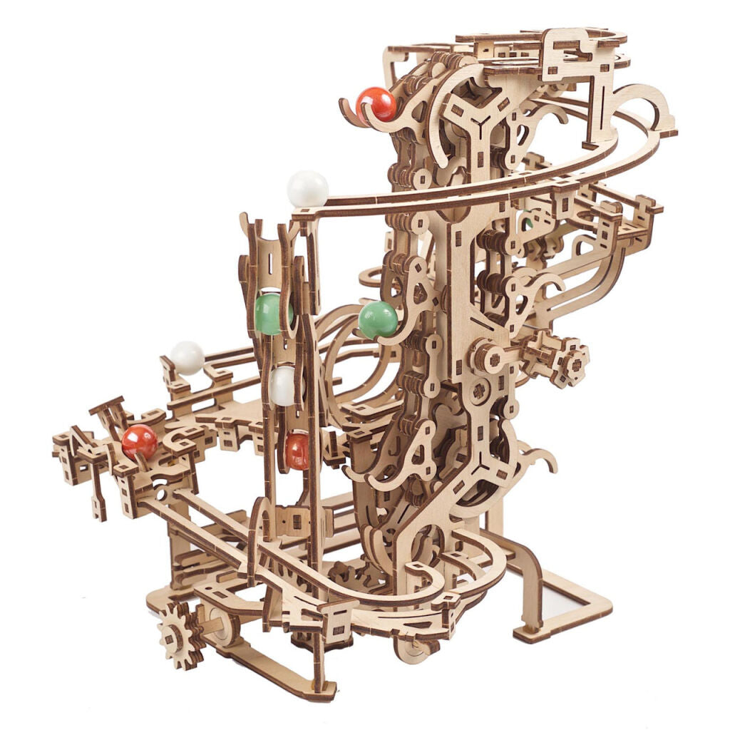 Ugears 3D-Holz-Mechanische Puzzle-Kugelbahnkette | Tschechisches Spielzeug | tschechischer Film Ugears 3D-Holz-Mechanische Puzzle-Kugelbahnkette | Tschechisches Spielzeug | tschechischer Film