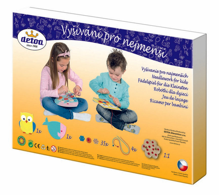 Vysivani pro nejmensi | Czech Toys | czechmovie