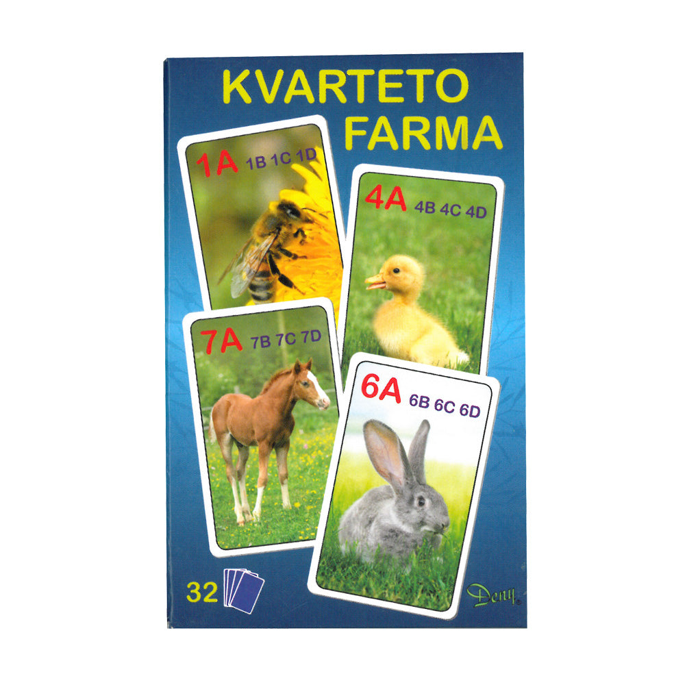 Karty kvarteto Farma | Czech Toys | czechmovie