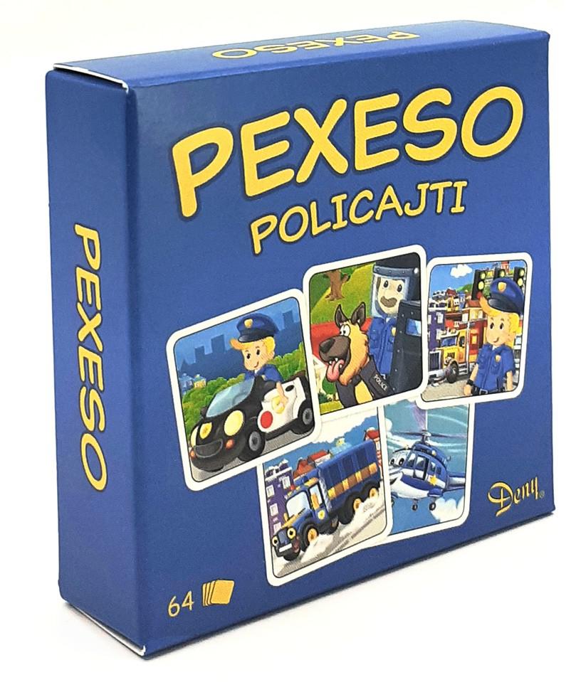 Pexeso Policajti v krabicce | Czech Toys | czechmovie