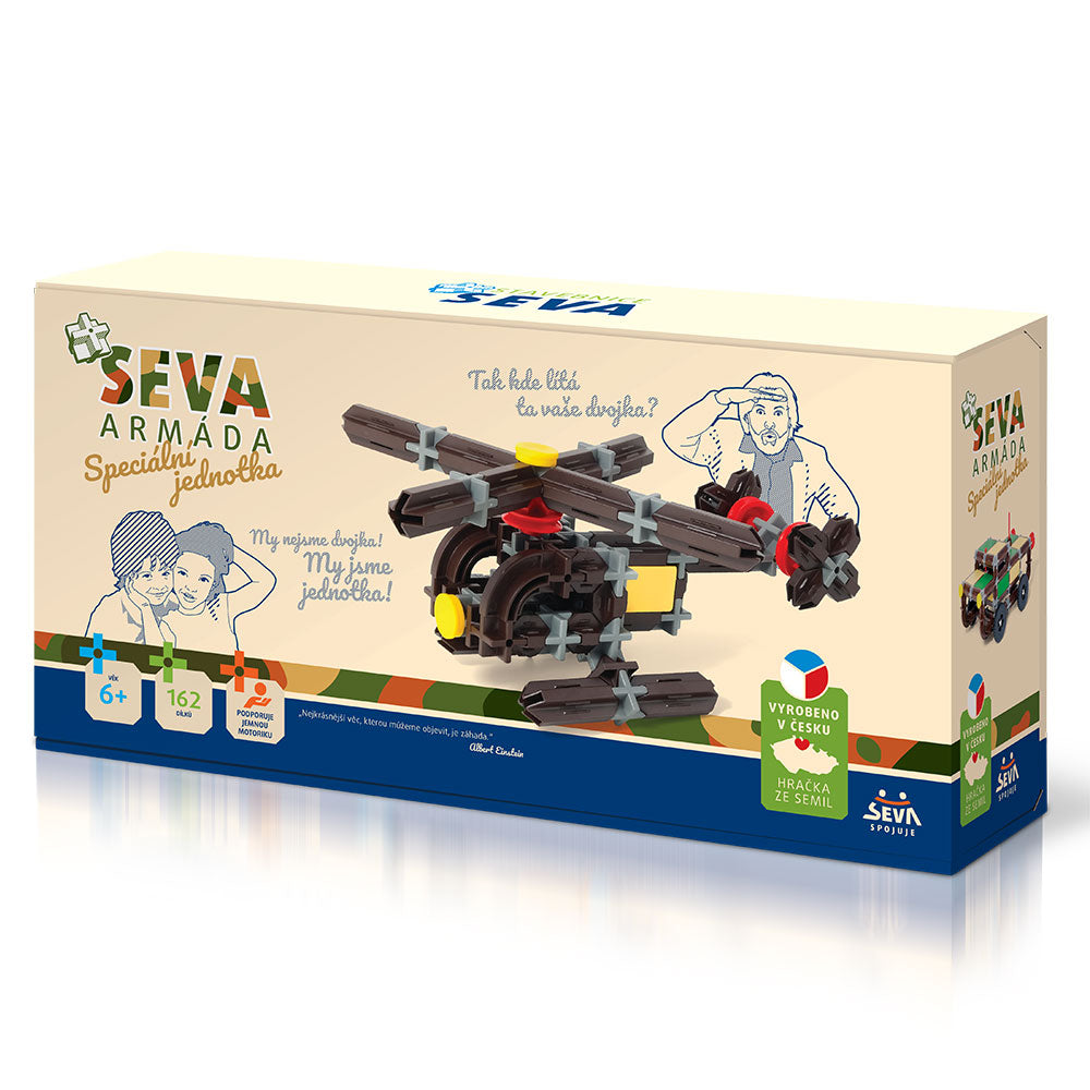 Stavebnice SEVA ARMÁDA - Specialni Jednotky | Czech Toys | czechmovie